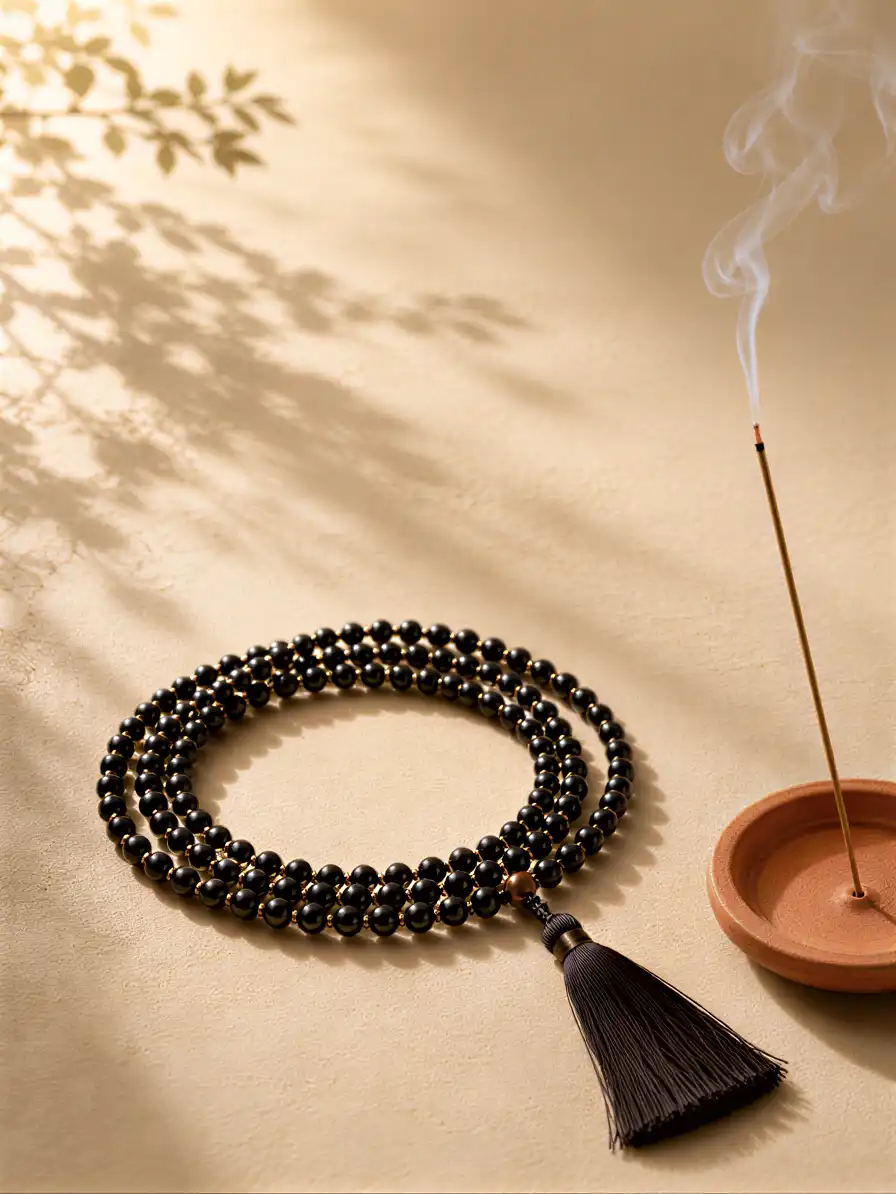 Intention Guide — Find Your Practice Tool 2 A 108-bead mala for focused practice