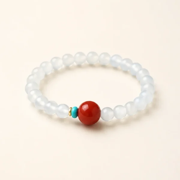 Agate 6mm Bracelet for Grounding & Stability