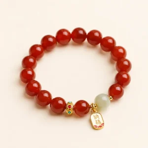 Signature Agate Bracelet for Grounding & Stability