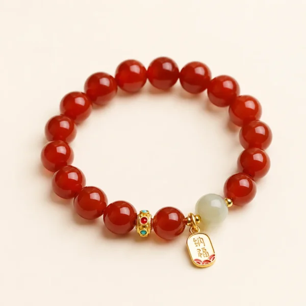 Signature Agate Bracelet for Grounding & Stability