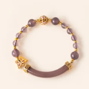 Timeless Agate Bracelet for Grounding & Stability