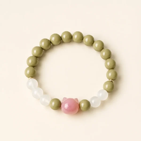 Dainty Agate Bracelet for Grounding & Stability