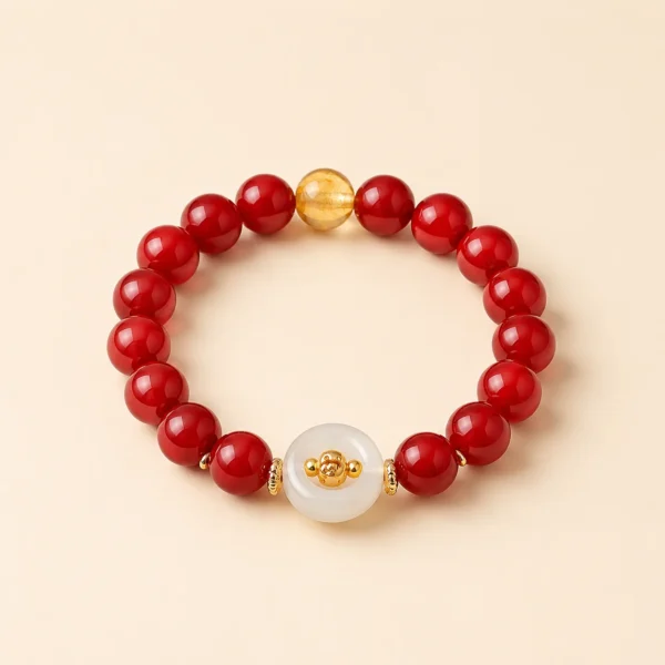 Agate Zodiac Bracelet for Grounding & Stability