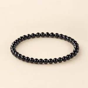 Agate 4mm Bracelet for Grounding & Stability