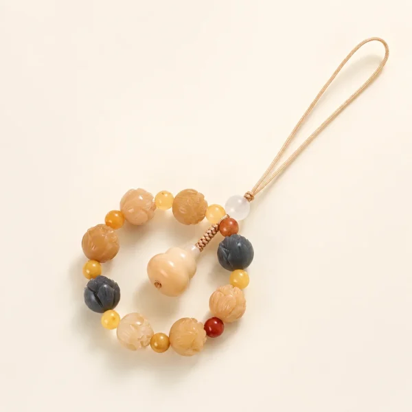 Agate Lotus Pendant for Grounding & Stability