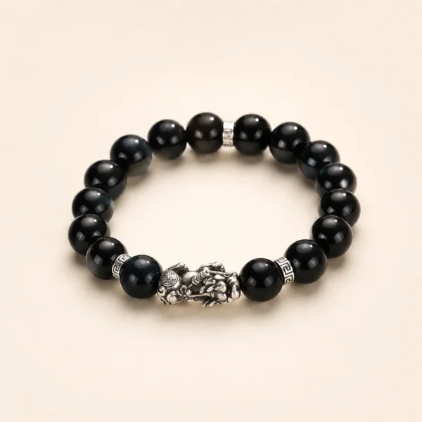 Agate Pixiu Bracelet for Grounding & Stability