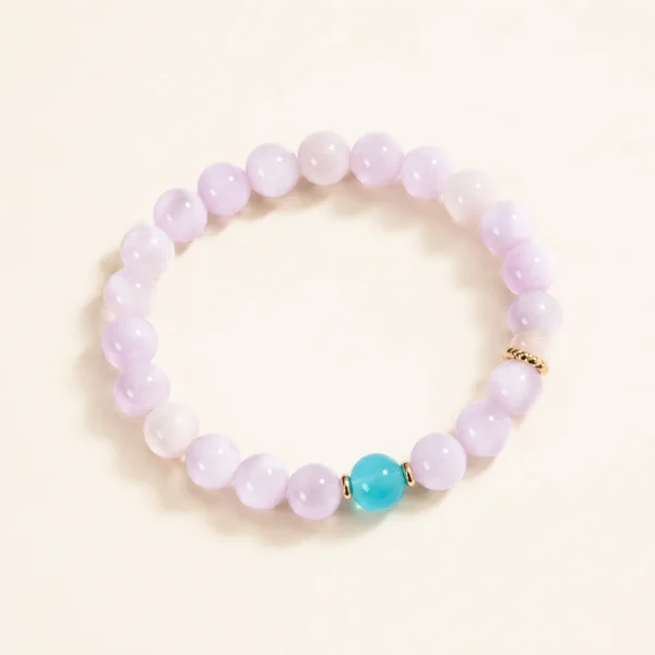 Amazonite Crystal Bracelet for Calm & Truth