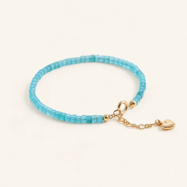 Classic Amazonite Crystal Bracelet for Calm & Truth