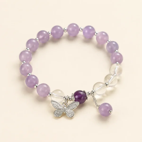 Heritage Amethyst Crystal Bracelet for Calm & Clarity