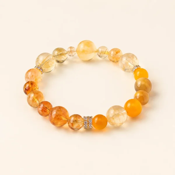 Serene Amethyst Crystal Bracelet No.2 for Calm & Clarity