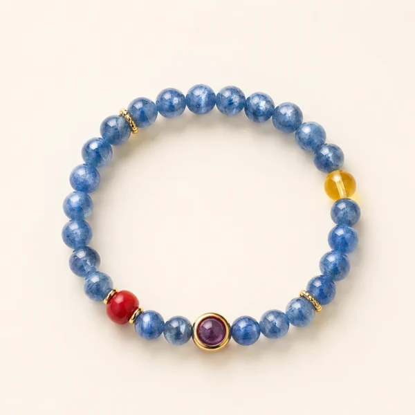Timeless Amethyst Crystal Bracelet No.2 for Calm & Clarity