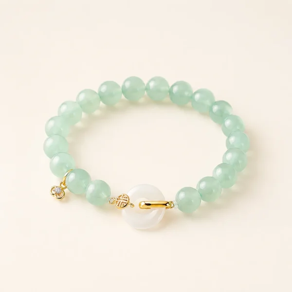 Aventurine Crystal Blessing Bracelet for Luck & Opportunity