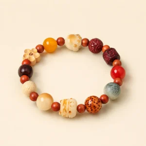 Bodhi Root Blessing Bracelet for Mindfulness & Calm
