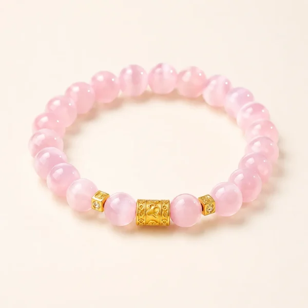 Classic Cat's Eye 8mm Bracelet for Intuition & Clarity