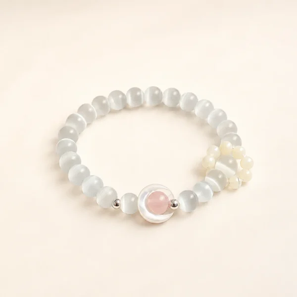 Heritage Cat's Eye Bracelet for Intuition & Clarity