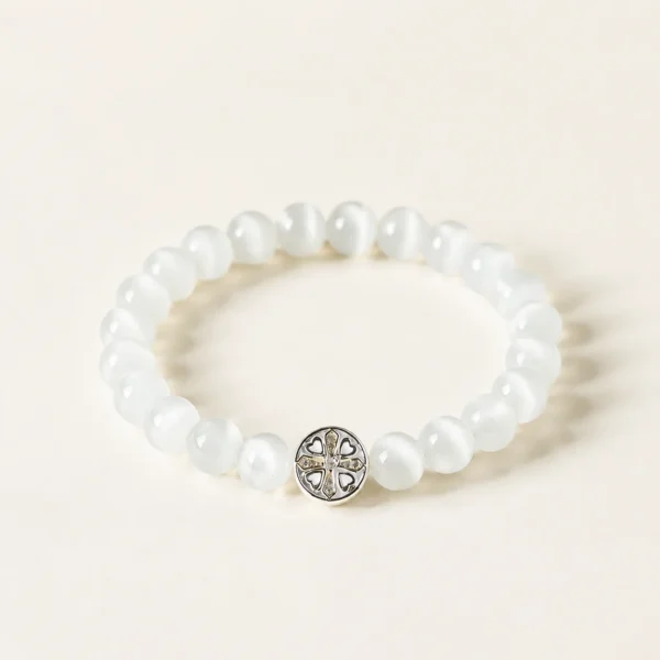 Cat's Eye 8mm Bracelet for Intuition & Clarity