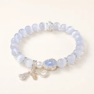 Cat's Eye Gourd Bracelet for Intuition & Clarity