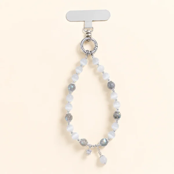 Cat's Eye Phone Charm for Intuition & Clarity