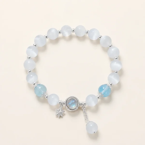 Cat's Eye Star Bracelet for Intuition & Clarity