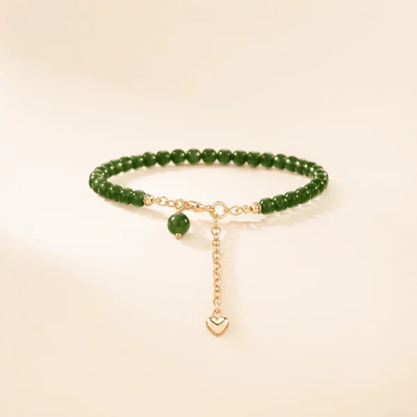 Classic Chalcedony Crystal Bracelet for Calm & Nurture