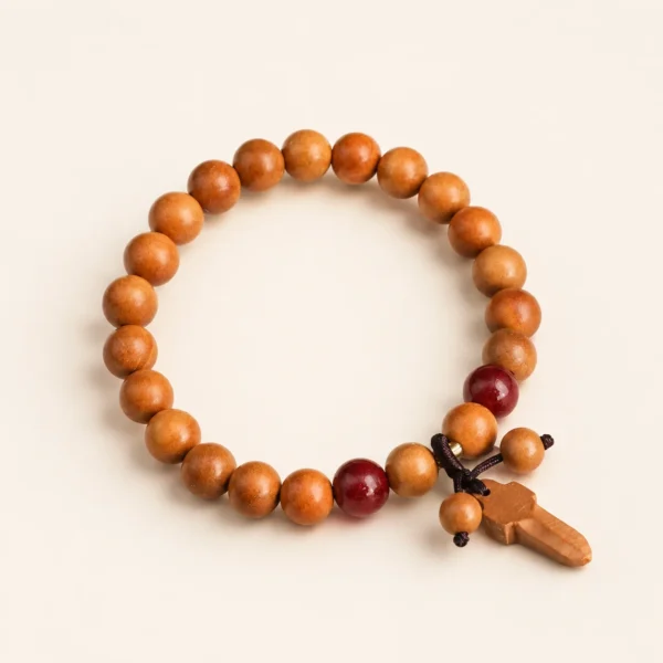 Classic Cinnabar 8mm Bracelet for Protection & Vitality
