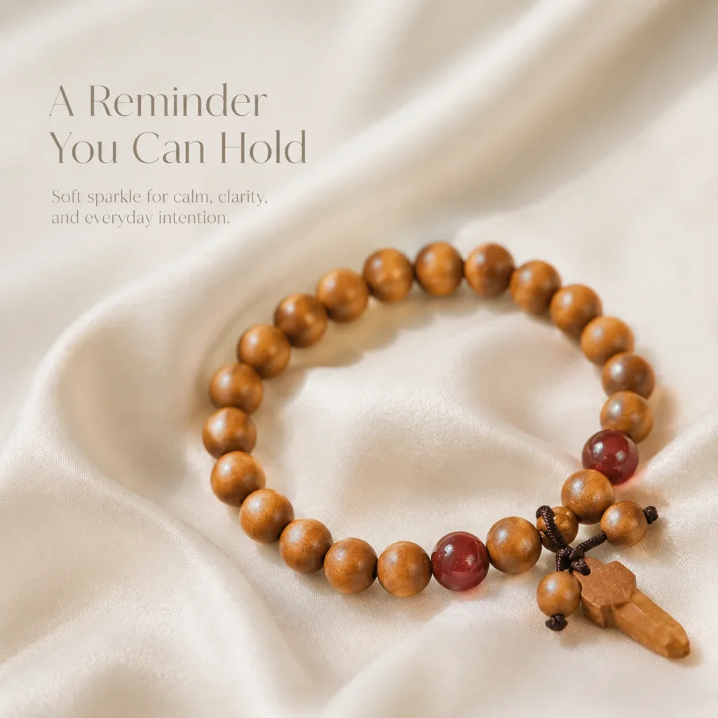 Classic Cinnabar 8mm Bracelet for Protection & Vitality - Image 2