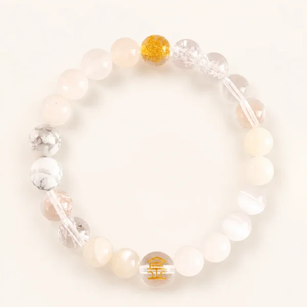 Classic Citrine Crystal 8mm Bracelet for Abundance & Optimism