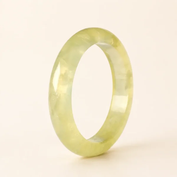 Citrine Crystal Bangle for Abundance & Optimism