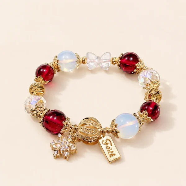 Heritage Clear Quartz Bracelet for Clarity & Focus