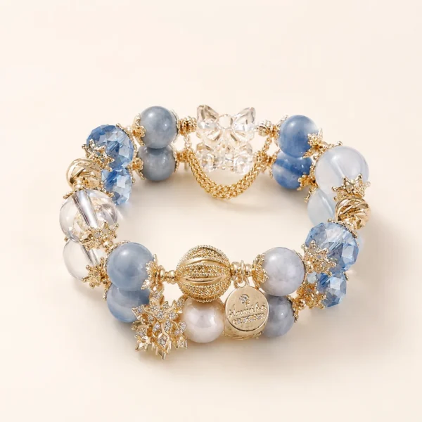 Signature Clear Quartz Bracelet for Clarity & Focus