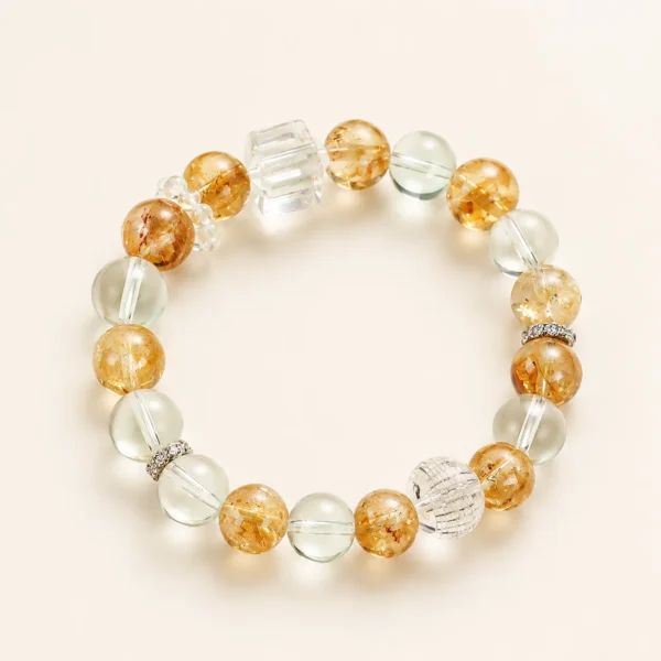 Premium Clear Quartz Bracelet for Clarity & Focus
