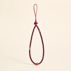 Garnet Crystal Lotus Pendant for Strength & Grounding