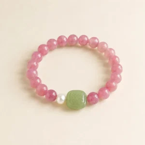 Hetian Jade Blessing Bracelet for Peace & Harmony