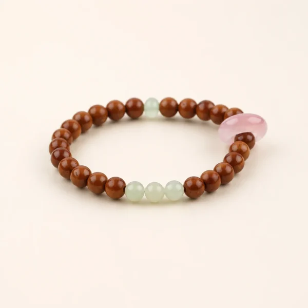 Hetian Jade & Agate Bracelet for Peace & Harmony