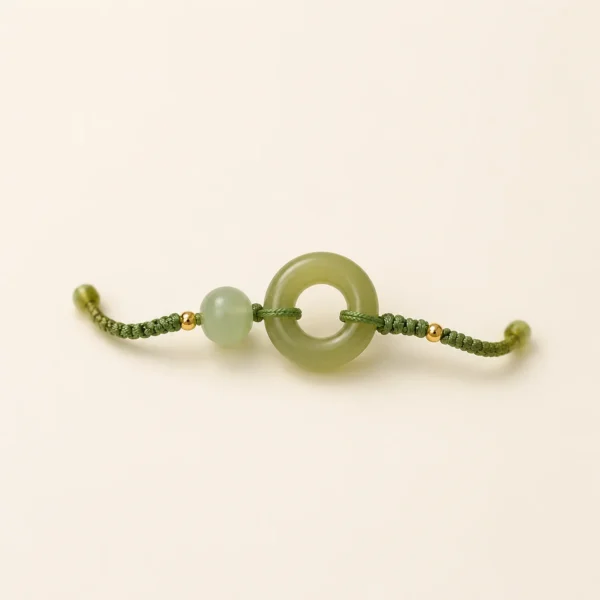 Classic Hetian Jade Bracelet for Peace & Harmony