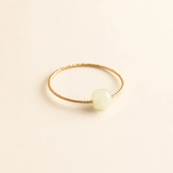 Hetian Jade Ring for Peace & Harmony