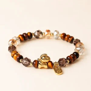 Ice Obsidian Bracelet for Protection & Calm