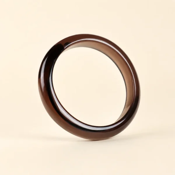 Ice Obsidian Bangle for Protection & Calm