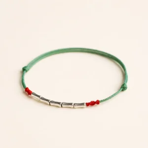 Classic Mixed Crystal Anklet for Calm & Clarity