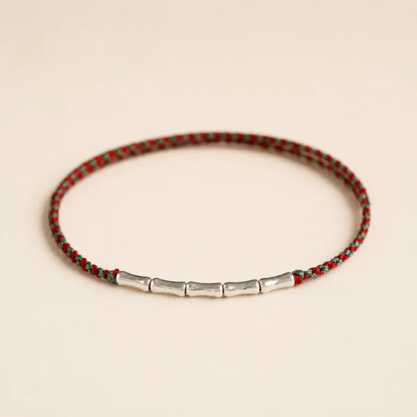 Mixed Crystal Anklet for Calm & Clarity