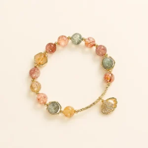 Minimalist Mixed Crystal Bracelet for Calm & Clarity