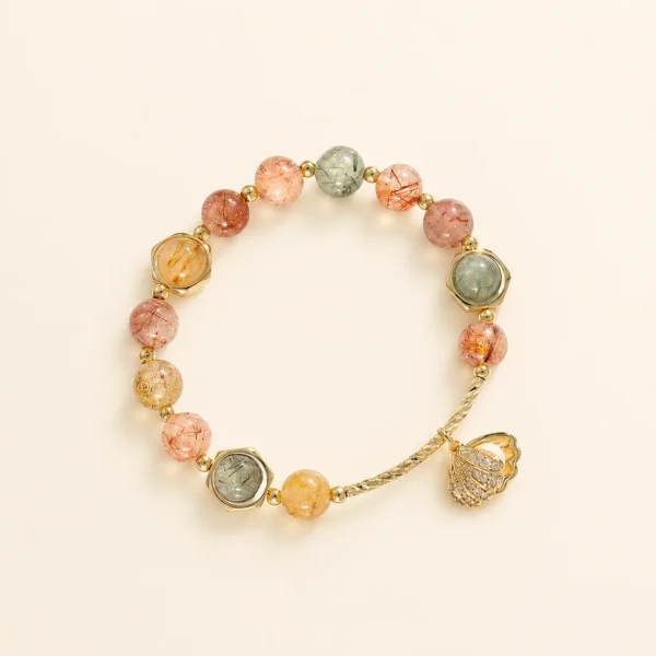 Minimalist Mixed Crystal Bracelet for Calm & Clarity