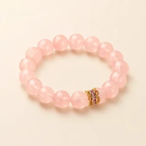 Artisan Mixed Crystal Bracelet for Calm & Clarity