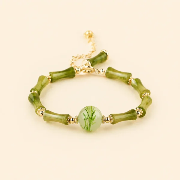 Mixed Crystal Heart Bracelet for Calm & Clarity