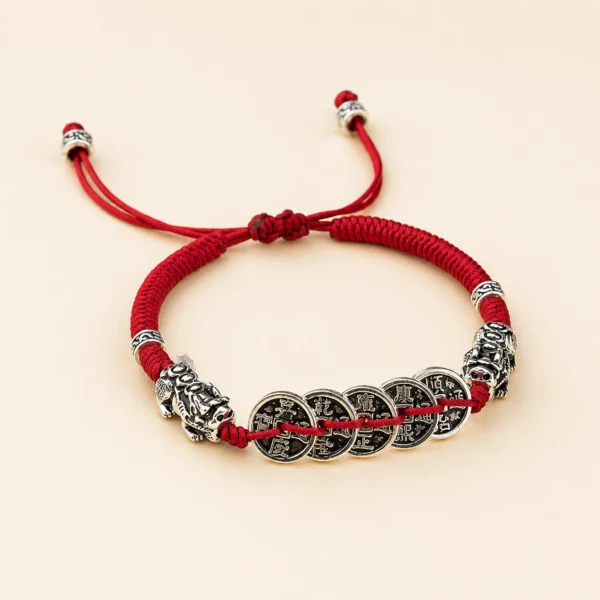 Mixed Crystal Pixiu Bracelet for Calm & Clarity