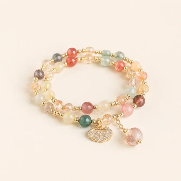 Classic Multi-Stone Bracelet for Balance & Harmony