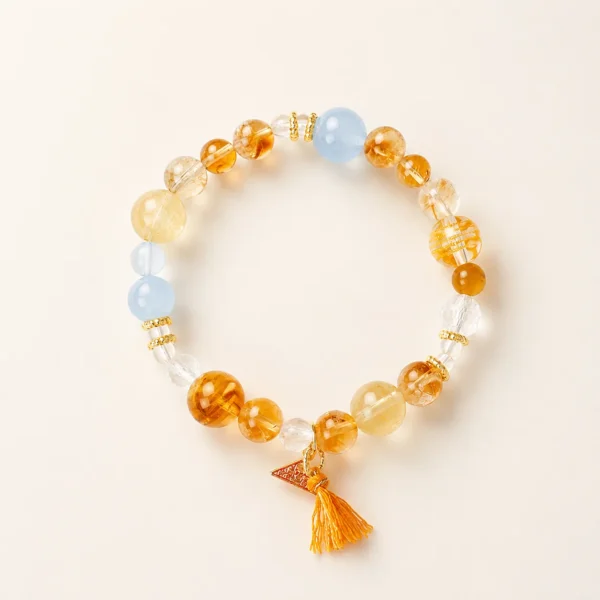 Handcrafted Multi-Stone Bracelet for Balance & Harmony