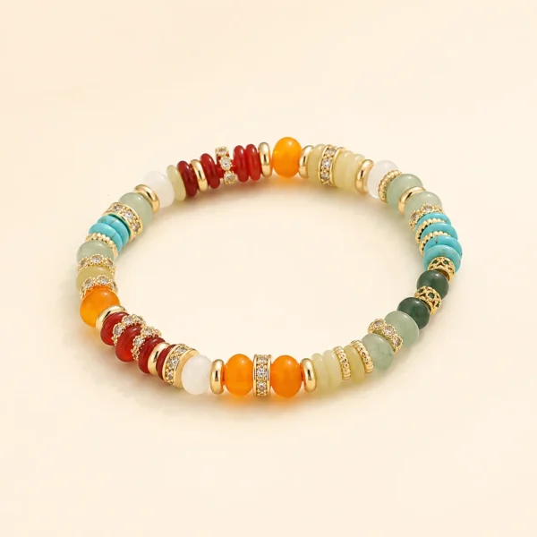 Multi-Stone Bracelet for Balance & Harmony