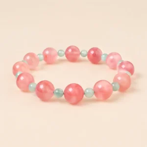 Nanhong Agate 10mm Bracelet for Vitality & Grounding