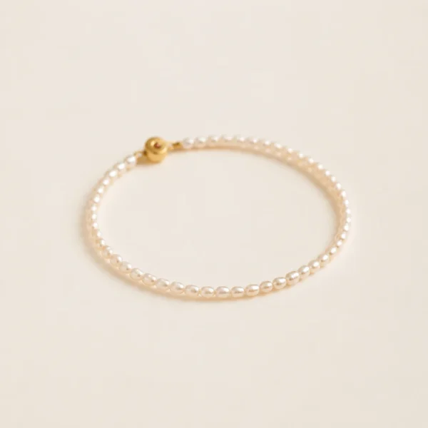 Pearl 2mm Bracelet for Purity & Grace
